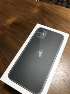 iPhone11　開封