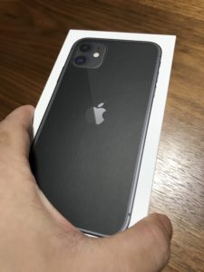 iPhone11　開封