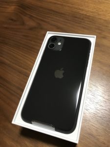 iPhone11　開封