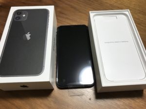 iPhone11　開封