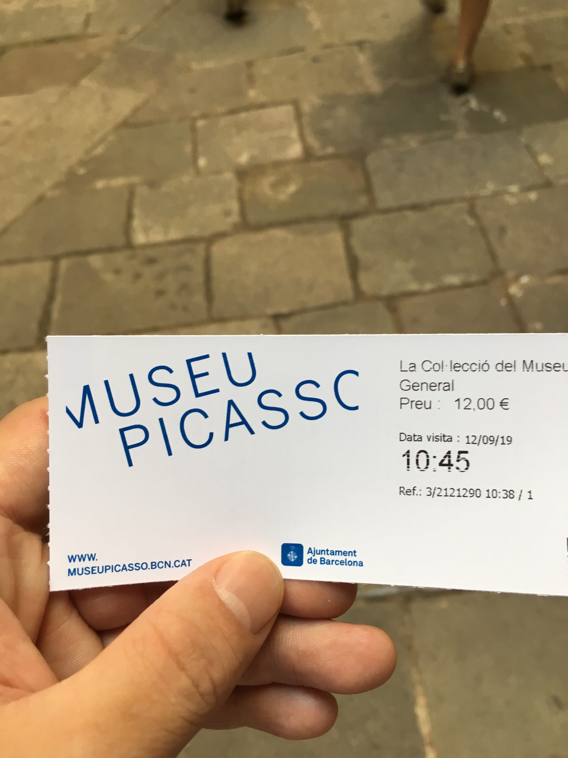 ピカソ美術館チケット