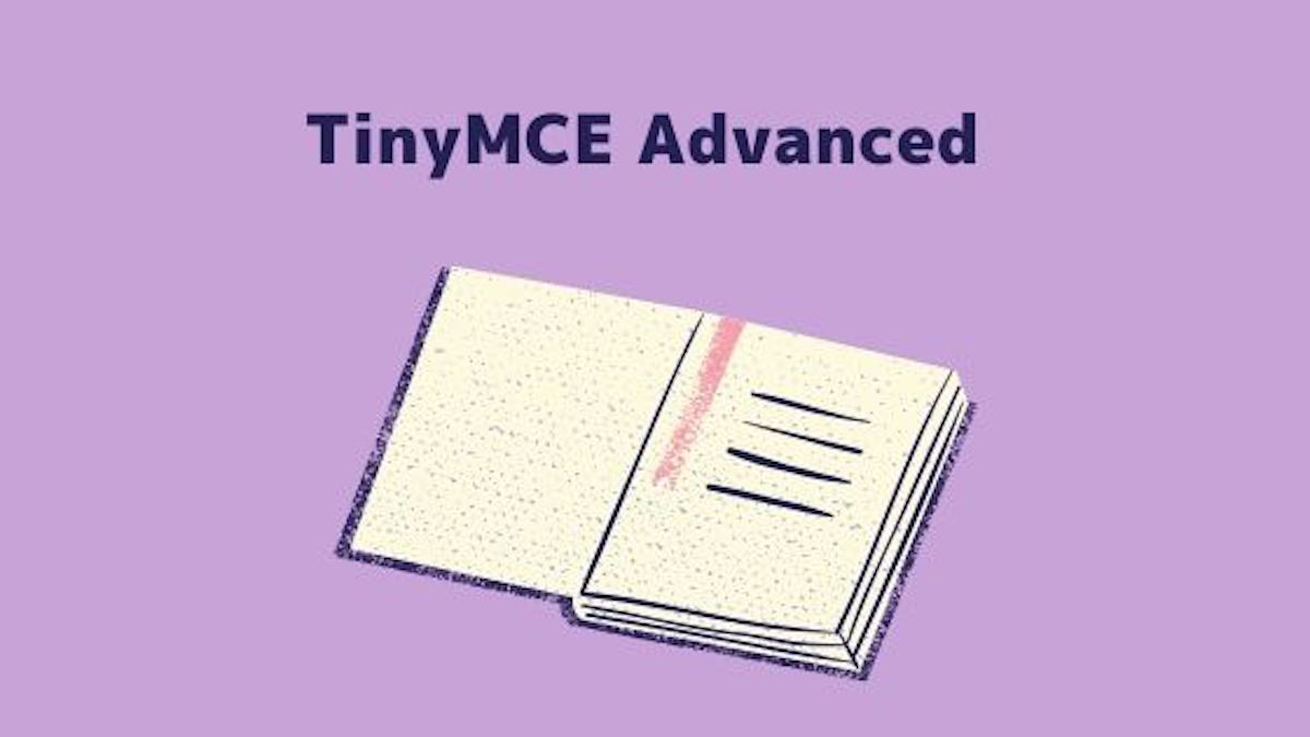 TinyMCE Advanced